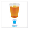 Boardwalk® Translucent Plastic Cold Cups, 10 oz, Polypropylene, 100/Pack Cups-Cold Drink, Plastic - Office Ready
