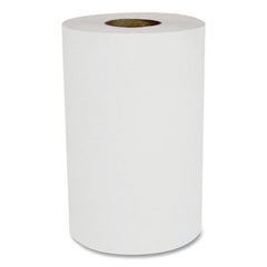 Boardwalk® Paper Towel Rolls, Nonperforated, 1-Ply, 8" x 350 ft, White, 12 Rolls/Carton