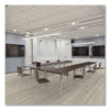 Linea Italia® Trento Line Rectangular Desk, 47.25" x 23.63" x 29.5", Mocha/Gray Desks-Desk Shells - Office Ready