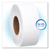 Scott® Essential JRT, Septic Safe, 1-Ply, White, 2,000 ft, 12 Rolls/Carton Tissues-Bath JRT Roll - Office Ready