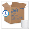 Scott® Essential High Capacity Hard Roll Towel, 1.5" Core, 8 x 1000 ft, Recycled, White, 6/Carton Towels & Wipes-Hardwound Paper Towel Roll - Office Ready