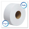 Scott® Essential JRT, Septic Safe, 2-Ply, White, 1000 ft, 12 Rolls/Carton Tissues-Bath JRT Roll - Office Ready