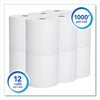 Scott® Essential High Capacity Hard Roll Towel, Absorbency Pockets, 1.5" Core 8 x 1000 ft, White, 12 Rolls/Carton Towels & Wipes-Hardwound Paper Towel Roll - Office Ready