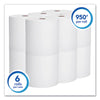 Scott® Essential High Capacity Hard Roll Towel, Absorbency Pockets, 1.75" Core, 8 x 950 ft, White, 6 Rolls/Carton Towels & Wipes-Hardwound Paper Towel Roll - Office Ready