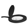Alera® Desktop LED Magnifier Lamp, 3 Diopter LED Desktop Magnifier, 6.88w x 16.63d x 16.75h, Black Desk & Task Lamps - Office Ready