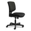 HON® Volt® Series Leather Task Chair with Synchro-Tilt, Supports Up to 250 lb, 18" to 22.25" Seat Height, Black Office Chairs - Office Ready