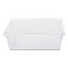 Rubbermaid® Commercial Food/Tote Boxes, 12.5 gal, 26 x 18 x 9, Clear, Plastic Storage Food Containers - Office Ready