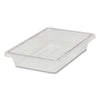 Rubbermaid® Commercial Food/Tote Boxes, 5 gal, 12 x 18 x 9, Clear, Plastic Storage Food Containers - Office Ready