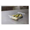Rubbermaid® Commercial Food/Tote Boxes, 5 gal, 26 x 18 x 3.5, Clear, Plastic Storage Food Containers - Office Ready