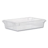 Rubbermaid® Commercial Food/Tote Boxes, 8.5 gal, 26 x 18 x 6, Clear, Plastic Storage Food Containers - Office Ready
