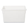 Rubbermaid® Commercial Food/Tote Boxes, 21.5 gal, 26 x 18 x 15, White, Plastic Storage Food Containers - Office Ready