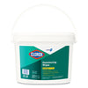 Clorox® Disinfecting Wipes, 1-Ply, 7 x 8, Fresh Scent, White, 700/Bucket Cleaner/Detergent Wet Wipes - Office Ready