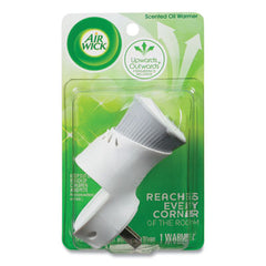 Air Wick® Scented-Oil Warmer, 1.75" x 2.69" x 3.63", White/Gray, 6/Carton
