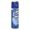 LYSOL® Brand Power Foam Bathroom Cleaner, 24 oz Aerosol Spray Cleaners & Detergents-Disinfectant/Cleaner - Office Ready