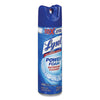 LYSOL® Brand Power Foam Bathroom Cleaner, 24 oz Aerosol Spray, 12/Carton Cleaners & Detergents-Disinfectant/Cleaner - Office Ready