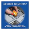 FINISH® Dish Detergent Gelpacs®, Orange Scent, 54/Box Automatic Dishwasher Detergents - Office Ready