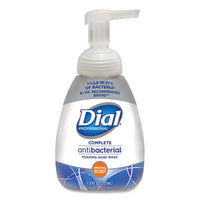 Dial® Professional Antibacterial Foaming Hand Wash, Original, 7.5 oz Pump, 8/Carton Personal Soaps-Foam, Antibacterial - Office Ready
