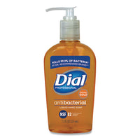 Dial® Professional Gold Antibacterial Liquid Hand Soap, Floral, 7.5 oz Pump Personal Soaps-Liquid, Antimicrobial - Office Ready