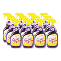 Sparkle Glass Cleaner, 33.8 oz Spray Bottle, 12/Carton Glass Cleaners - Office Ready