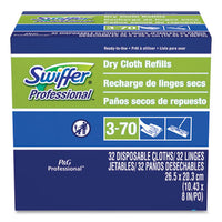 Swiffer® Dry Refill Cloths, White, 10 5/8
