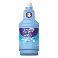 Swiffer® WetJet® System Cleaning-Solution Refill, Fresh Scent, 1.25 L Bottle, 4/Carton Cleaners & Detergents-Floor Cleaner/Degreaser - Office Ready