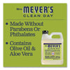 Mrs. Meyer's® Clean Day Liquid Hand Soap, Lemon, 33 oz, 6/Carton Personal Soaps-Liquid Refill, Moisturizing - Office Ready