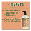 Mrs. Meyer's® Clean Day Liquid Hand Soap, Geranium, 12.5 oz, 6/Carton Liquid Soap, Moisturizing - Office Ready