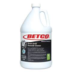 BetcoÂ® Green EarthÂ® Peroxide Cleaner, Fresh Mint Scent, 1 gal Bottle, 4/Carton
