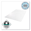 Floortex® Cleartex® Advantagemat® Phthalate Free PVC Chair Mat for Low Pile Carpets, 48 x 36, Clear Chair Mats - Office Ready