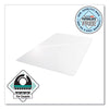 Floortex® Cleartex® Advantagemat® Phthalate Free PVC Chair Mat for Low Pile Carpets, 60 x 48, Clear Chair Mats - Office Ready