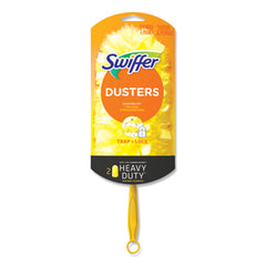 Swiffer?« Heavy Duty Dusters Starter Kit, 6" Handle with Two Disposable Dusters