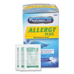 PhysiciansCare® Allergy Tablets, Two-Pack, 50 Packs/Box