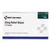 PhysiciansCare® by First Aid Only® First Aid Refill Components—Antiseptic, 10/Box First Aid Antiseptic Wipes/Pads-Anesthetic Wipe - Office Ready