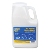 Spill Magic™ Sorbent, 4 qt, 3 lb Bottle Sorbent Particulates/Powders - Office Ready