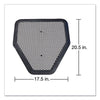 Big D Industries Deo-Gard Disposable Urinal Mat, Charcoal, Mountain Air, 17.5 x 20.5, 6/Carton Mats-Bath & Restroom Mats - Office Ready