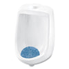 Big D Industries Diamond 3D Urinal Screen, Mountain Air Scent, Blue, 10/Pack, 6 Packs/Carton Deodorizing Urinal Screens - Office Ready