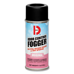 Big D Industries Odor Control Fogger, Original Scent, 5 oz Aerosol Spray, 12/Carton