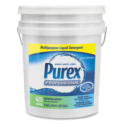 Purex® Liquid Laundry Detergent, Mountain Breeze, 5 gal. Pail Cleaners & Detergents-Laundry Detergent - Office Ready