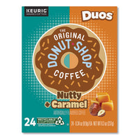 The Original Donut Shop® Nutty Plus Caramel K-Cup®, 0.34 oz, 24/Box Beverages-Coffee, K-Cup - Office Ready