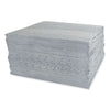 HOSPECO® TASKBrand® All Sorb® Industrial Sorbent Pad, 0.24 gal, 15 x 18, 100/Carton Pad Sorbents - Office Ready