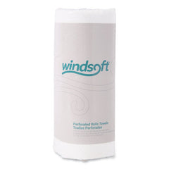Windsoft® Kitchen Roll Towels, 2 Ply, 11 x 8.5, White, 85/Roll, 30 Rolls/Carton