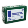 AmerCareRoyal® Medium-Duty Scouring Pad, 6 x 9, Green, 10 Pads/Pack, 6 Packs/Carton Scouring Pads/Sticks-Pad - Office Ready
