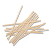 AmerCareRoyal® Wood Stir Sticks, 7.5" Long, 500/Box, 10 Boxes/Carton Straws/Stems/Sticks-Wood Stir Stick - Office Ready