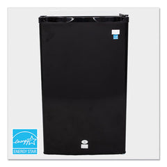 Avanti 4.4 Cu. Ft. Auto-Defrost Refrigerator, 19.25 x 22 x 33, Black