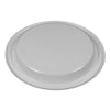 Tablemate® Plastic Dinnerware, Plates, 6" dia, White, 125/Pack Plates, Plastic - Office Ready