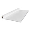 Tablemate® Linen-Soft Non-Woven Polyester Banquet Roll, Cut-To-Fit, 40" x 50 ft, White  - Office Ready