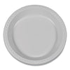 Tablemate?« Plastic Dinnerware, Plates, 10.25" dia, White, 125/Pack Plates, Plastic - Office Ready
