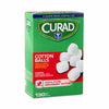 Curad® Sterile Cotton Balls, 1", 130/Box Cotton Balls - Office Ready