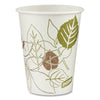Dixie® Pathways® Paper Hot Cups, 8 oz, 50 Sleeve, 20 Sleeves/Carton Cups-Hot Drink, Paper - Office Ready