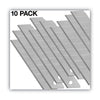 COSCO Snap-Blade Utility Knife Replacement Blades, 10/Pack Replacement Blades-Snap-Off - Office Ready